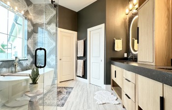 Peaster Master Bath Renovation by Stanton & Company