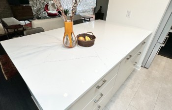 Kitchen Renovation featuring new countertops in Westridge, Fort Worth, TX