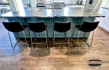 Beautiful Kitchen Remodel in Crown Valley by Stanton and Company featuring new Island and new countertops and cabinets