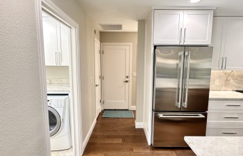 The kitchen of a Total Renovation of an Overton Park house - Fort Worth - Whole House transformation by Stanton & Company