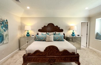 Master Bedroom of an Overton Park house - Fort Worth - Whole House transformation by Stanton & Company