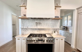 New Gas Range and Oven - Kitchen Remodel by Stanton and Company