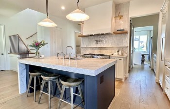 Newly renovated Kitchen from a home in Walsh Ranch, in Aledo TX by Stanton and Company